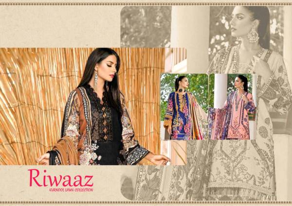 Madhav Riwaaz 4 Casual Daily Wear Karachi Cotton Printed Dress Material Collection